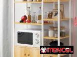 👨🏼‍🍳Estantes para cocina  ✅Metal con pvc  Medidas: 80 x 30 x 128 cm  🏷️145 usd