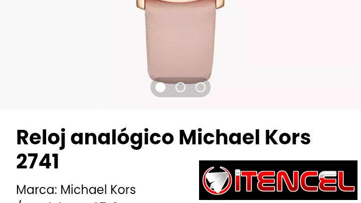 Reloj analógico Michael Kors 2741. Nuevo a estrenar