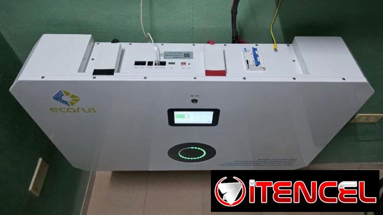 Batería Ecarus de 10Kwh de almacenamiento precio 2100 usd