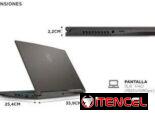 Laptop GAMER MSI Thin 15 | 15.6″ Core i5-13420H 16GB 512GB SSD | MENSAJERÍA INCUIDA | Laptop Gaming