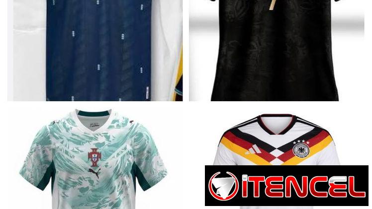 Pullover o Camisetas de Fútbol( Arg-Bra-Ale-Por-Esp-Ita-Fra-Ing-Hol-Pai)