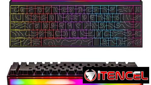 Teclado mecánico 65% Ajazz X Nacodex NK68 nuevo en caja!!!!