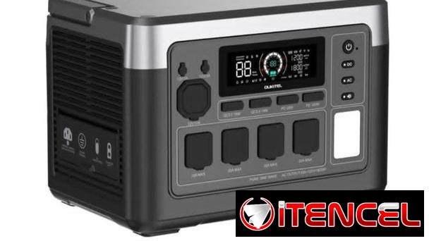 Estación de Energía Portátil Oukitel ⚡🔋  Precio : 760 USD    ✨ Especificaciones Técnicas  · Potencia de salida: 1800W (