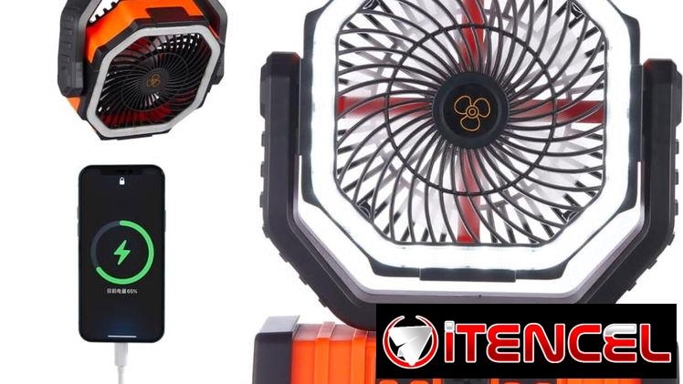 Ventilador recargable F6