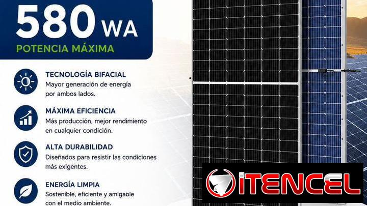 Paneles bifaciales