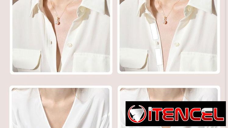 Cinta de doble cara, de tela a la piel, dobladillo invisible para todos los tonos de piel – 100 tiras *$8*