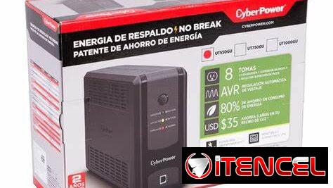 Ofertica⭐⭐⭐Protege tu PC y tu información…. de los Apagones⭐⭐⭐ UPS (Backup) de 8Tomas 550V Marca: CyberPower (Nuevo Sell