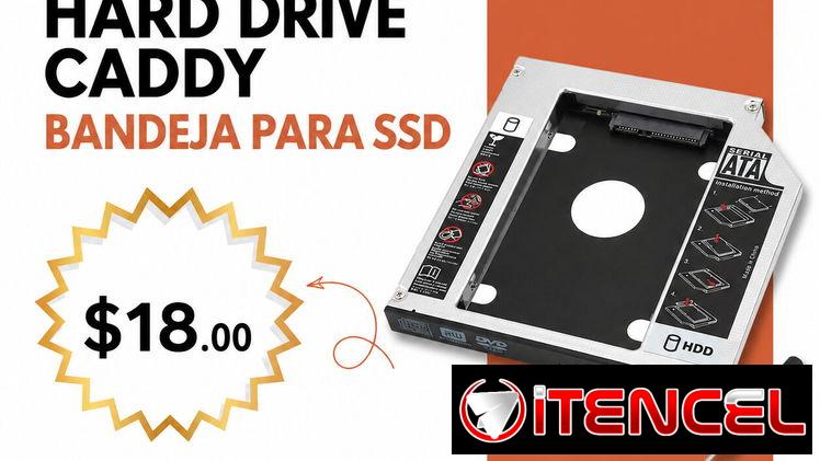 Hard Drive Caddy Bandeja para SSD | videojuegoshabana.com