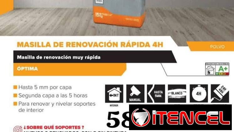 Masillas de gran calidad
