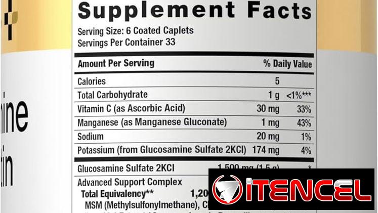 💥💥Glucosamina chondroitin 1500mg 200tab 24$ Solo Whastapp