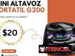 Mini Altavoz Portátil G200 – Sonido y Estilo en tu Bolsillo