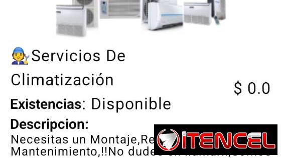 Servicios de clima