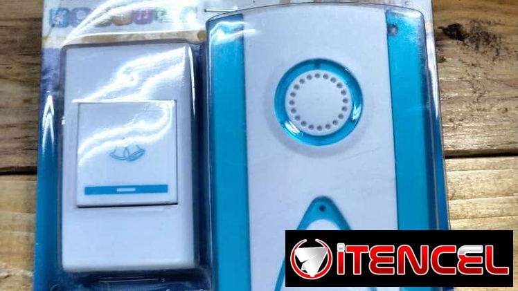 TIMBRE INALAMBRICO / BATERIA INCLUIDA / 10 TONOS DIFETENTES PARA ESCOGER / EXELENTE CALIDAD