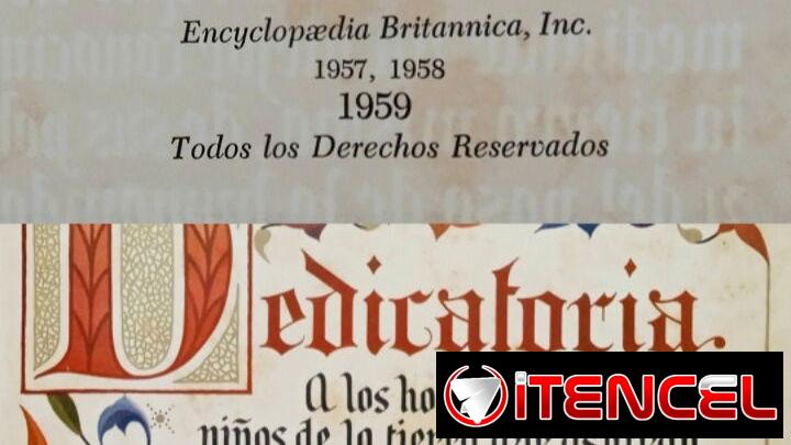 Enciclopedia BARSA (Británica) 1era edición (Limitada) Impresa en Español en EE.UU. año 1957 TODOS LOS TOMOS Precio: 12m