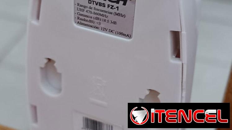 Amplificador de señal para TV o Booster. marca RUNCH, en perfecto estado