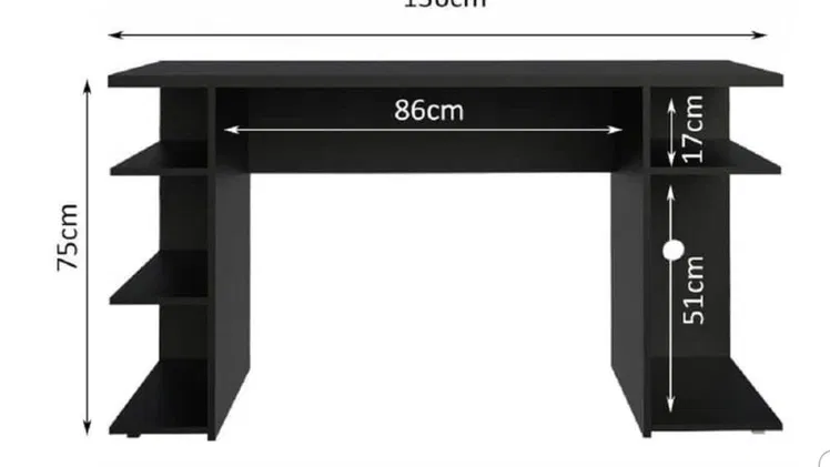 Mesa para computador y televisor
