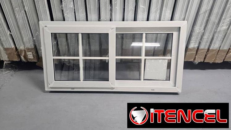 ✅Ventanas de PVC. Cristal de 4mm de grosor. Malla anti insectos  60×60
