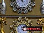 Reloj decorativo con adornos (L&G)