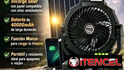 Ventilador recargable P50