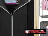 Closet con forro. Medidas: 70 x 45 x 160cm. Colores disponibles: negros ,café, rojo ,azul ,gris