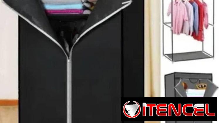 Closet con forro. Medidas: 70 x 45 x 160cm. Colores disponibles: negros ,café, rojo ,azul ,gris