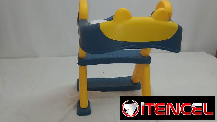 🚧 ESCALERA CON ASIENTO REDUCTOR DE INODORO INFANTIL 🚧