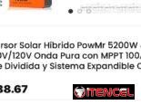 📲52774129 Venta de inversores solares hibridos de varios tipos nuevos precios y detalles en las fotos.