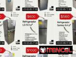 Televisor – Refrigerador – Nevera