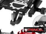 J7 Vendo porta celulares robóticos, de metal, para motos, bicimotos, triciclos