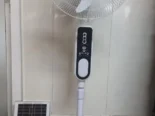 🚧 VENTILADOR SOLAR RECARGABLE 16″ MARCA STAVEL 🚧