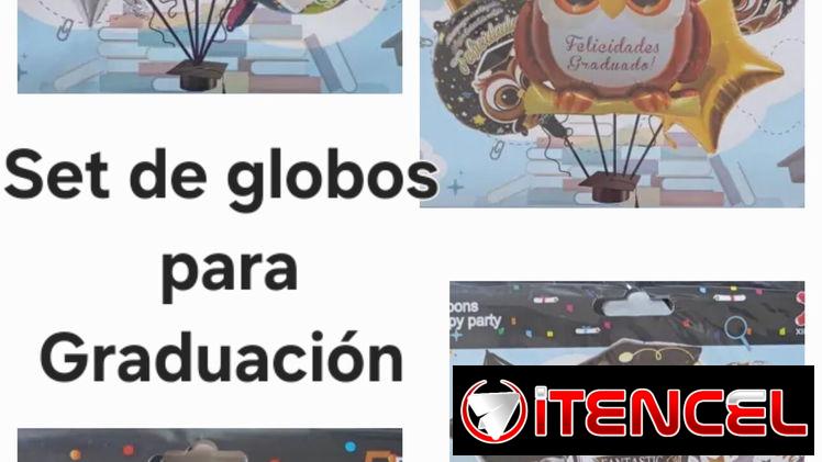 Globos para graduación
