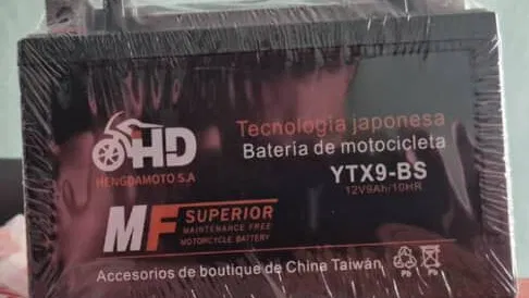 Baterías para Motos de Combustión