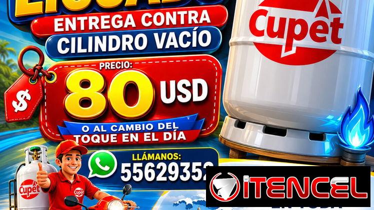 80 usd bala de gas llena de 20kg