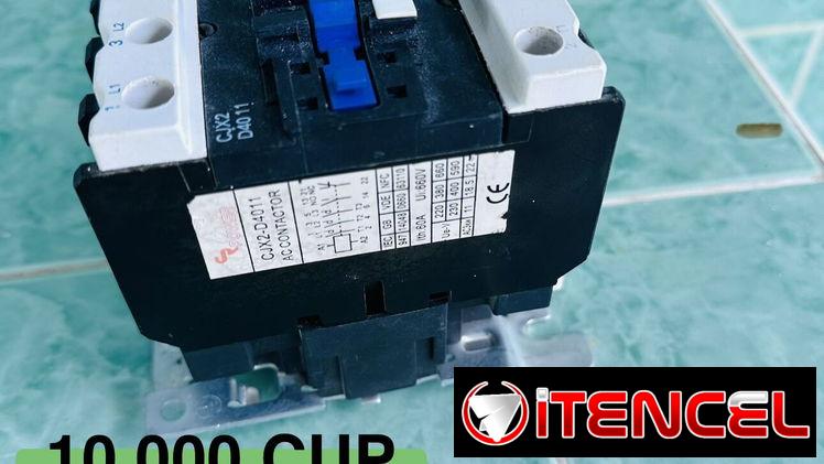 Contactor magnético 229 Volts, 3 polos y 63 Amperes