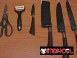🔪KIT DE CUCHILLOS 🔪 SET DE CUCHILLOS DE COCINA ZEPTEL. MENSAJERÍA CON FACTURA Y GARANTÍA. TLF 54833699
