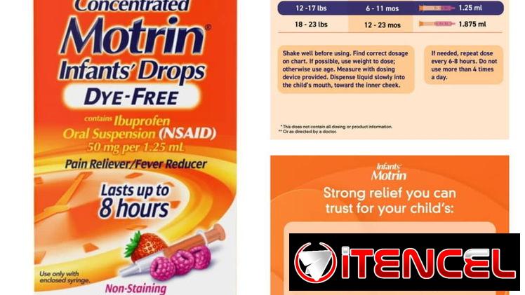 MOTRIN: IBUPROFENO PARA BEBES DE 30ML