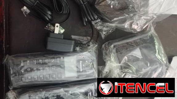 Teléfono inalámbrico doble base