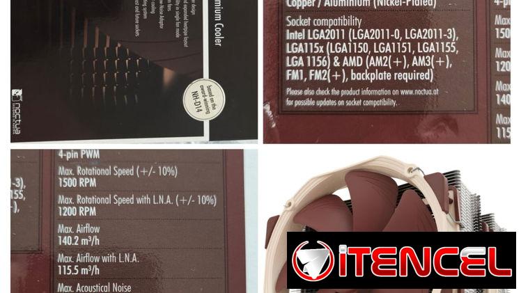 La bestia 💲80usd Noctua NH-D15 6 tubos caloríferos con ventiladores Dual NF-A15 de 140 mm  Los detalles los dejo en las