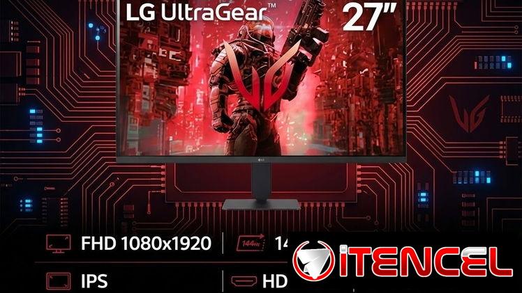 🔵 LG UltraGear 27” FHD / IPS / 144Hz / 1ms