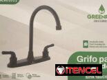 Grifo para Fregadero GREENPRO Negro Mate