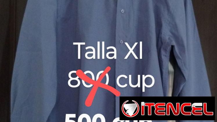 Camisas mangas largas XL