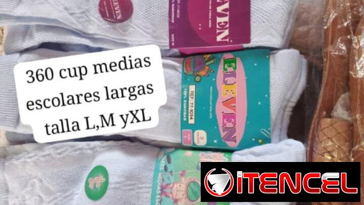 Medias escolares talla,M, L y XL