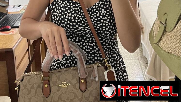 Cartera / Bolso coach buen material trae todo lo de la foto