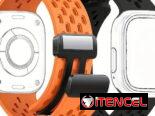 Manilla Magnética Transpirable para Apple Watch 42/44/45/49mm (negra)