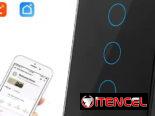 Interruptor Smart para pared de 3 canales