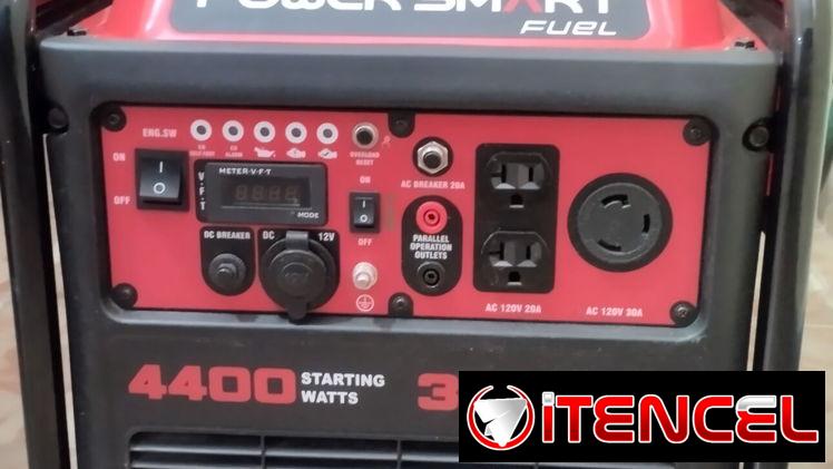 Planta de gasolina 4400W de poco uso