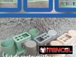 🪥 Vendo Porta Cepillos de Baño – Varios modelos, colores y materiales – Organiza tus cepillos y pasta 🪥