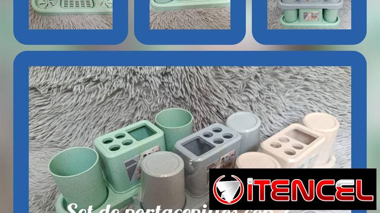 🪥 Vendo Porta Cepillos de Baño – Varios modelos, colores y materiales – Organiza tus cepillos y pasta 🪥