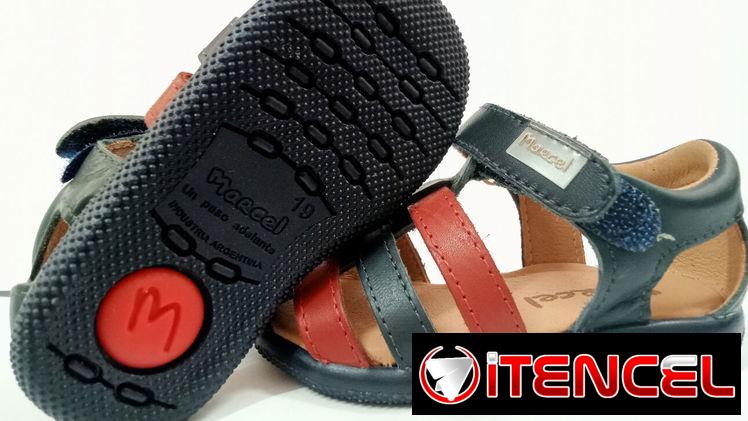 Zapatos / Sandalias de niño NUEVAS • CUERO GENUINO • IMPORTADAS • TALLA 19″