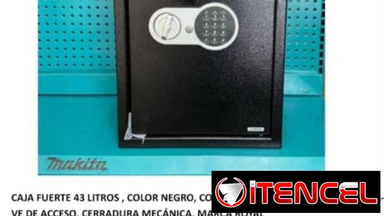 Caja fuerte mensajería incluida